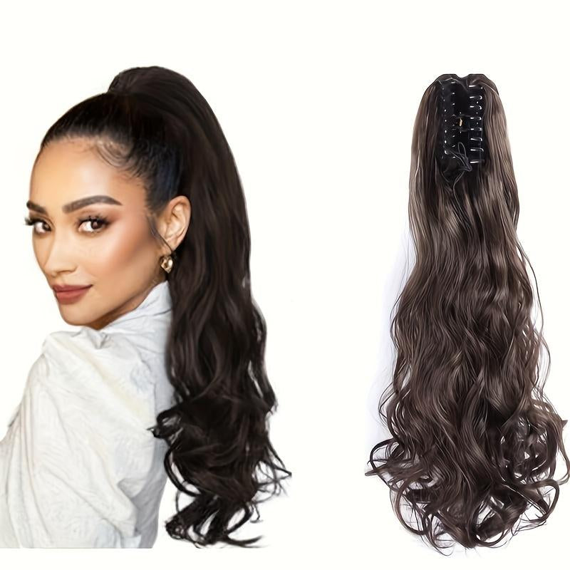 Loose Curly Synthetic Ponytail Hair Extension for Women - Classic Style in Basic Version