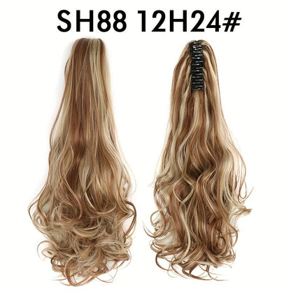 Loose Curly Synthetic Ponytail Hair Extension for Women - Classic Style in Basic Version