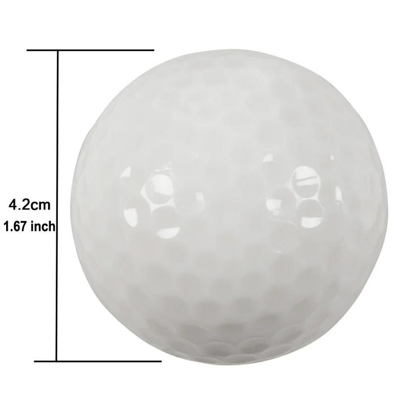 Glow in the Dark Golf Ball, 5 Counts/Set Portable Durable Luminous Golf Ball, Glowing Golf Ball for Night Training, Sports Equipment Supplies for Daily Use